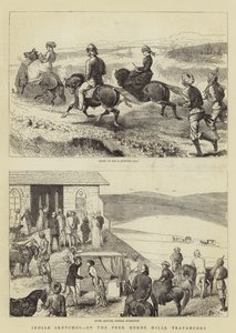 Esquisses indiennes, sur les collines de Peer Merde, Travancore