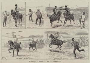 Sports militaires à Aldershot - Alfred Chantrey Corbould