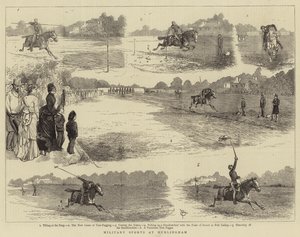 Sports militaires à Hurlingham - Alfred Chantrey Corbould
