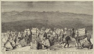 La Famine en Asie Mineure, Départ de Celephkia d