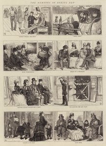 Les Humours du Jour de la Boxe - Alfred Chantrey Corbould