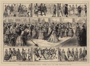 Bal costumé de la Lady Mayoress au Mansion House