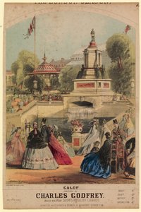 Galop. Montrant le jardin de la Royal Horticultural Society créé pour coïncider avec l
