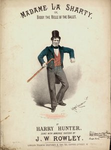 Madame La Sharty ou Biddy la Belle du Ballet - Alfred Concanen