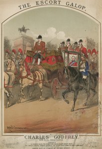 Partition musicale pour The Escort Galop par Charles Godfrey - Alfred Concanen