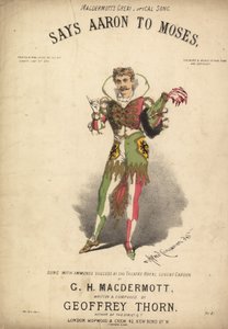Dit Aaron à Moïse