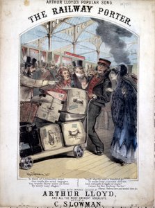 Le porteur ferroviaire, couverture de la partition d