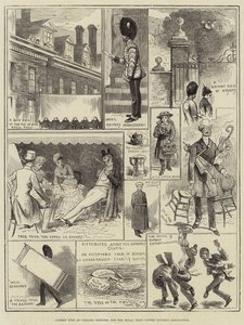 Fête de jardin à l