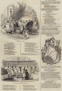 Scènes de Noël - Alfred Crowquill