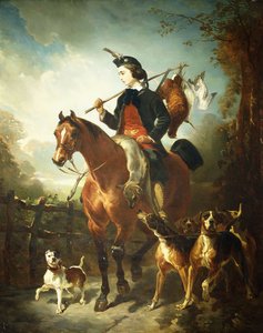 Le jeune garde-chasse - Alfred Dedreux