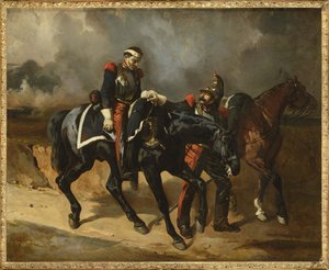 Le cuirassier blessé - Alfred Dedreux