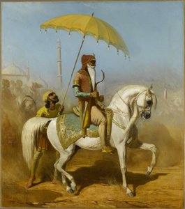 Portrait du Maharaja Ranjit Singh - Alfred Dedreux