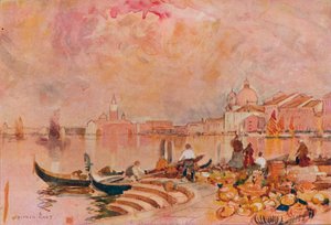 Lueur du soir, Venise, vers 1895 - Alfred East