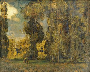 Paysage de septembre - Alfred East