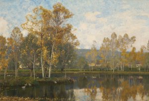 La Rivière Somme Endormie - Alfred East