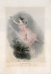 Marie Taglioni dans La Sylphide