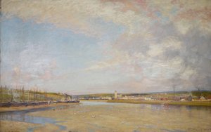 Hayle depuis Lelant, Cornouailles, 1892 - Alfred Edward East