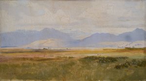 La baie de Harlech - Alfred Edward East