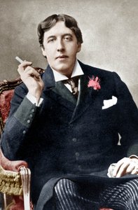 Oscar Wilde, vers 1892 (photo n/b) - Alfred Ellis and Walery