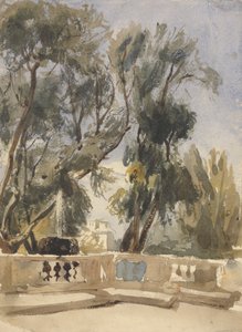 La terrasse - Alfred Elmore