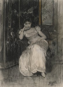 Mademoiselle de Clermont-Tonnerre, 1865 - Alfred Emile Stevens