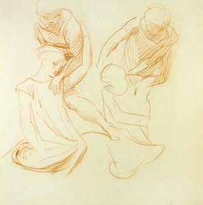 Études de figures, c.1845 - Alfred George Stevens
