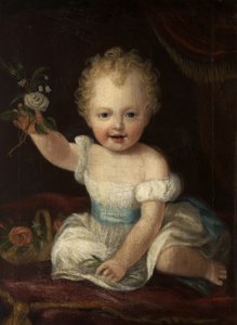 Le 3e Lord de Tabley, âgé de deux ans, vers 1837 - Alfred Emile Stevens
