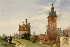 Vue près de Moscou - Alfred Gomersal Vickers