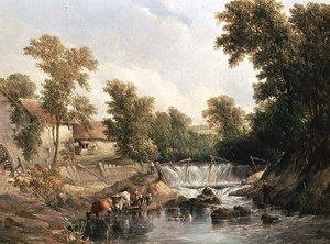 Paysage - Alfred Gomersal Vickers