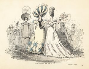 Costumes de la Restauration Bourbon