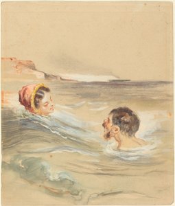 Baigneurs masculins et féminins