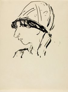 Tête de fille - Alfred H. Maurer