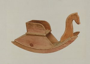 Chaise à bascule pour enfant - Alfred H. Smith