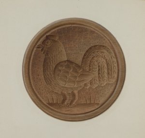 Moule à beurre allemand de Pennsylvanie - Alfred H. Smith