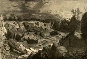 Grandes chutes du Potomac, 1874
