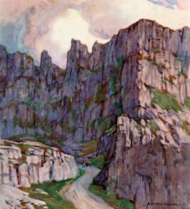 Gorge de Cheddar - Alfred Heaton Cooper