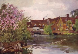 Moulin de Flatford, East Bergholt, Suffolk - Alfred Heaton Cooper