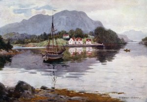 Godosund, Hardanger Fjord - Alfred Heaton Cooper