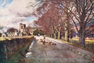 District des Lacs : Église de Crosthwaite, Keswick - Alfred Heaton Cooper