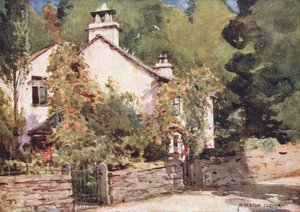 District des Lacs : Dove Cottage, Grasmere - Alfred Heaton Cooper
