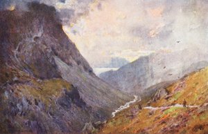 District des Lacs : Honister Pass et Buttermere - Alfred Heaton Cooper