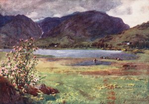 District des Lacs : Little Langdale Tarn - Alfred Heaton Cooper