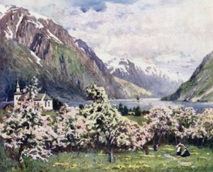 Oode, Hardangerfjord - Alfred Heaton Cooper