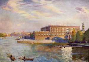 Le Palais Royal, Stockholm - Alfred Heaton Cooper