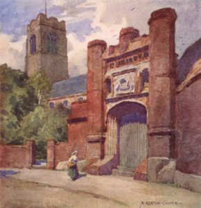 Porte de Wolsey, Ipswich, Suffolk