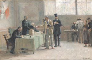 Le suffrage universel, 1888 - Alfred Henri Bramtot