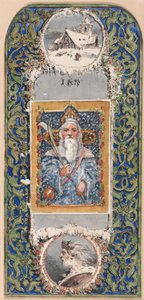 Design de calendrier - Janvier - Alfred Henry Forrester