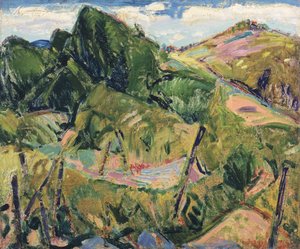 Paysage, vers 1916