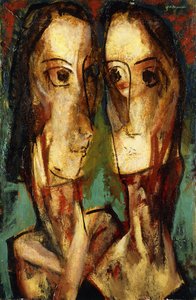 Deux têtes, vers 1928