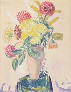 Zinnias, vers 1926 - Alfred Henry Maurer